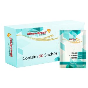 Controle Natural do Apetite Psyllium + Slendesta Sabor Uva 60 Sachês