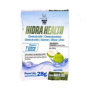 Suplemento Alimentar Hidra Health Com 1 Sachê Sabor Água de Coco Health Labs
