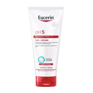 Gel Creme Hidratante pH5 Pele Seca Com 200ml Eucerin