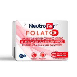 Suplemento Alimentar Gestantes NeutroFer Folato D Com 90 Comprimidos Ems