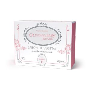 Sabonete Vegetal Em Barra Giovanna Baby Blanc Vanilla Com 90g