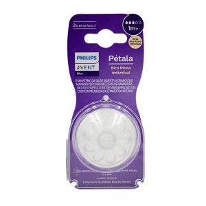 Kit Bico Para Mamadeira Pétala 3.0 N°3 Scf963/02 Com 2 Unidades Philips Avent