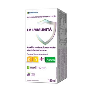 Suplemento Alimentar La Immunità Sabor Uva 150ml Erofarma