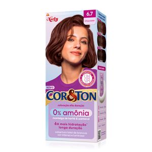 Tintura CorETon 6.7 Chocolate Sem Amônia Niely