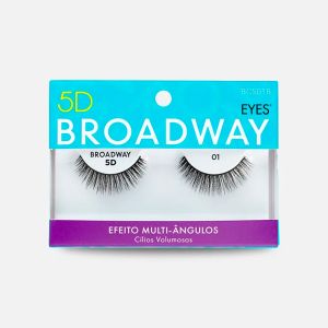 Cílios Postiços 5D Broadway 01 Kiss New York