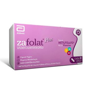 Suplemento Alimentar Zafolat Plus Com 30 Cápsulas