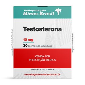 Testosterona 10mg 30 Comprimidos Sublinguais