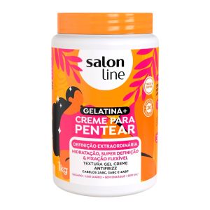 Creme Para Pentear Definição Extraordinária Com 1kg Salon Line