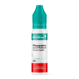 Pilocarpina Com D Pantenol e Associações Tônico Capilar 60ml
