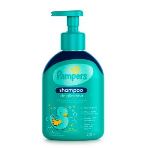 Shampoo De Glicerina Infantil Com 200ml Pampers