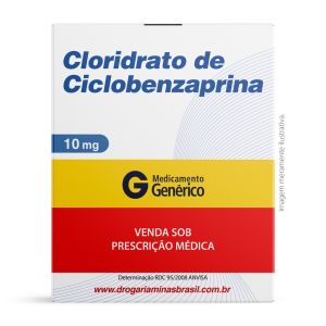 Cloridrato de Ciclobenzaprina 10mg Com 15 Comprimidos Genérico Cimed