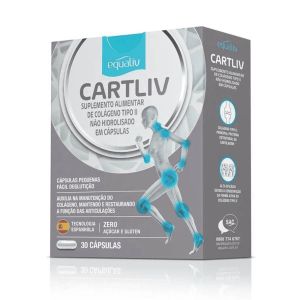 Cartiliv Colágeno Tipo II Não Hidrolisado 40mg Com 30 Cápsulas Equaliv