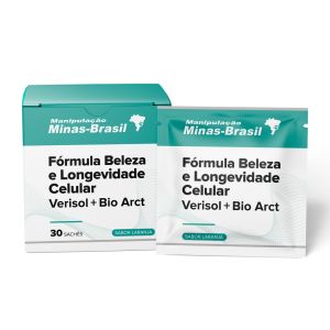 Fórmula Beleza e Longevidade Celular Verisol + Bio Arct 30 Sachês Laranja