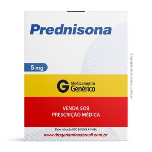 Prednisona 5mg Com 20 Comprimidos Genérico Neo Química