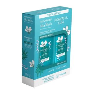 Kit Powerful Curl Hidro-nutritivo Alta Moda Alfaparf Shampoo e Condicionador 300ml Cada