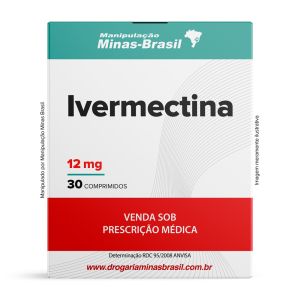 Ivermectina 12mg Com 30 Comprimidos