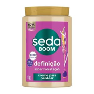 Creme Para Pentear Seda Boom Definição Com 1kg