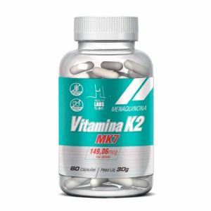 Suplemento Alimentar Vitamina K2 Com 60 Cápsulas Health Labs