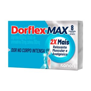 Dorflex Max Com 8 Comprimidos