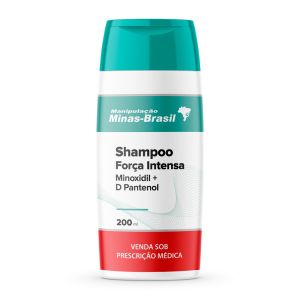 Shampoo Força Intensa Minoxidil + D Pantenol 200ml