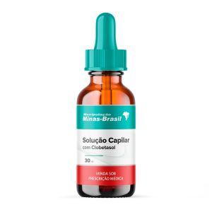 Solução Capilar Com Clobetasol 30ml