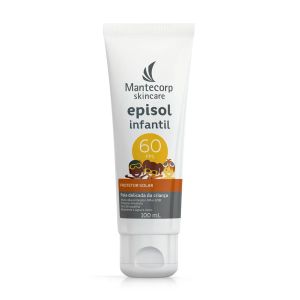 Protetor Solar Corporal Infantil Episol FPS 60 Com 100ml Mantecorp Skincare