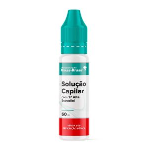 Solução Capilar com 17 Alfa Estradiol 60Ml