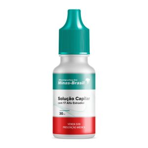 Solução Capilar com 17 Alfa Estradiol 30Ml