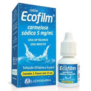 ECOFILM Colírio 5mg 15ml Latinofarma