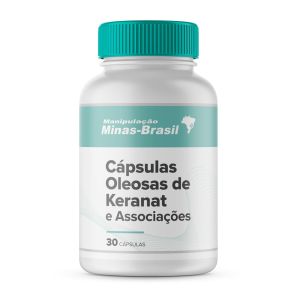 Cápsulas Oleosas de Keranat e Associações 30 cápsulas