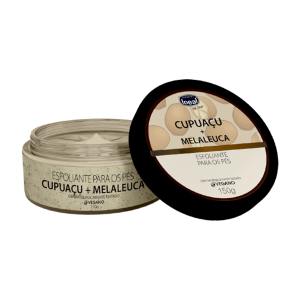Esfoliante Para Os Pés Cupuaçu e Melaleuca Com 150g Ideal