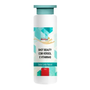 Shot Beauty Com Verisol  e Vitaminas Sabor Limão Natural Com 60 Flaconetes