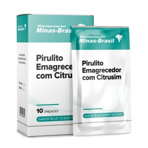 Pirulito Emagrecedor Com Citrusim Com 10 Unidades Sabor Blue Ocean Natural