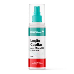 Solução Capilar Com Minoxidil 5% + Biotina 0.01% 60ml