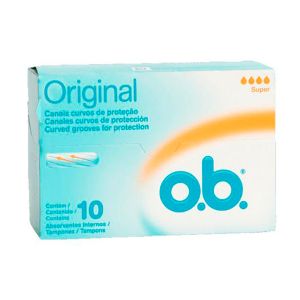 Absorvente Interno OB Original Super 10 Unidades