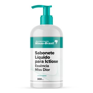 Sabonete Liquido Para Ictiose Essência Miss Dior Com 300ml