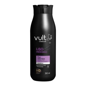 Shampoo Liso Profundo Com 350ml Vult Cabelos