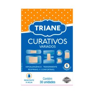 Curativos Variados Triane 6 Formatos Com 30 Unidades