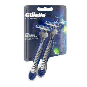 Aparelho Descartável Gillette Corpo Com 2 unidades