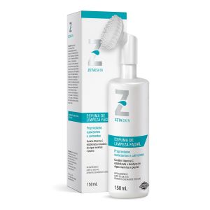 Espuma De Limpeza Facial Zeta Skin Com 150ml