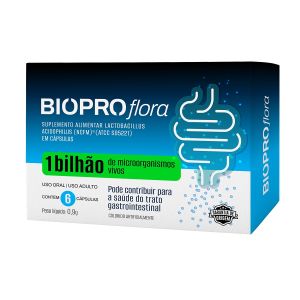 Biopro Flora Com 6 Cápsulas