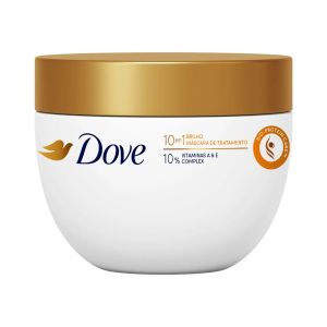 Máscara de Tratamento Dove Brilho 10 em 1 Com 270g