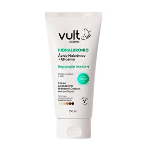 Creme Desodorante Hidratante Corporal Áreas Secas Hidraluronic Reparação Imediata Com 150ml Vult Corpo