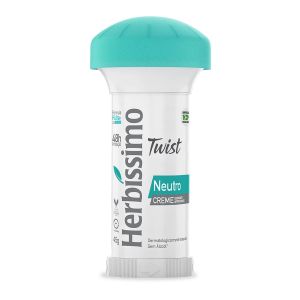 Desodorante Herbissimo Twist Creme Antitranspirante Neutro Com 45G