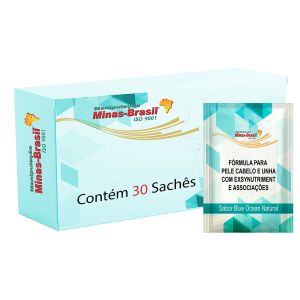 Complexo Pele Cabelo Unha Exynutriment e Selênio 30 Sachês Blue Ocean