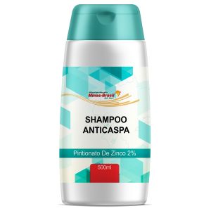 Shampoo Anticaspa Com Piritionato De Zinco 2% 500Ml