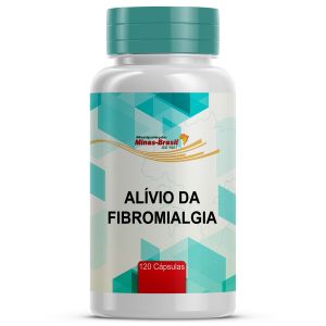 Cápsula Alívio da Fibromialgia Com 120 Cápsulas