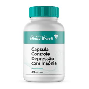 Cápsula Controle Depressão com Insônia 30 Cápsulas