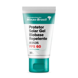 Protetor Solar Biobase com Repelente IR3535 Fps 60 Gel 30g