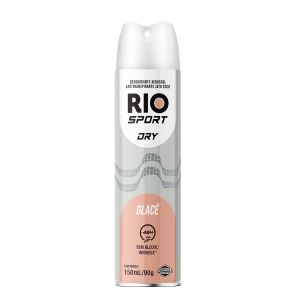 Desodorante Aerosol Antitranspirante Dry Glacê Com 150ml Rio Sport